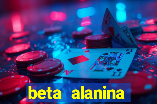 beta alanina aumenta a pressao